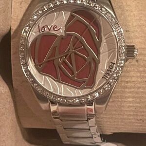 Fossil Love Heart Women's Watch